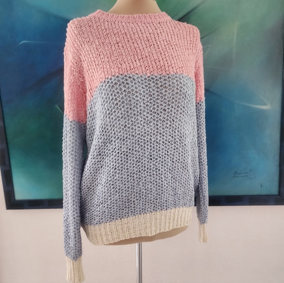 SANDRO | Colorblock Sweater - Picture 8 of 12